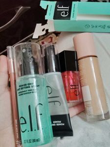 Elf Makeup Set - Primer, Setting Spray & Lip Liner