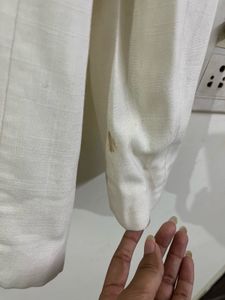 Classic White Blazer