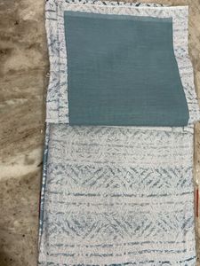 Pure Chiffon Unstitched Suit Set with Dupatta | Sk