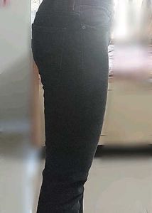 ZARA Vintage Black Straight Leg Jeans