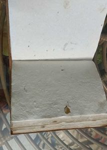 Handmade Leather Journal with Stone