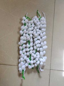 White Floral Detailing Dupatta