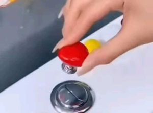Decorative Cute Toilet Flush Push Button
