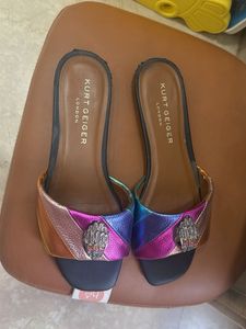 Kurt Geiger Rainbow Slide Sandals