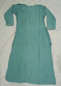 Elegant sea green Kurta set