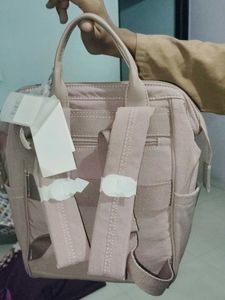 Stylish Grey Backpack/Handbag