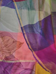 Rainbow Checkered dupatta