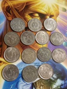 Rare All Types 25 paisa coin
