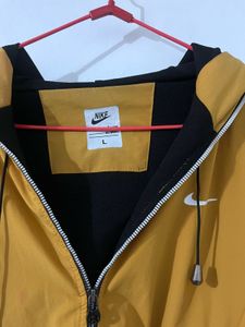 Nike Hooded Jacket Mustard Yellow