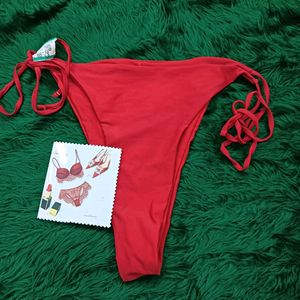 Red 🎁🆕 big Size Bikini Bottom