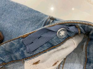 Embroidered Denim Jeans