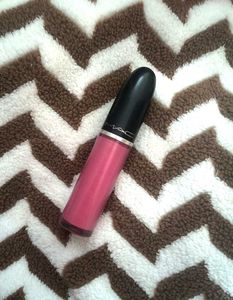 MAC Liquid Lipstick in Metallic Rose
