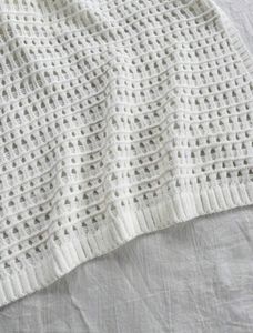 White Beach Crochet Dress