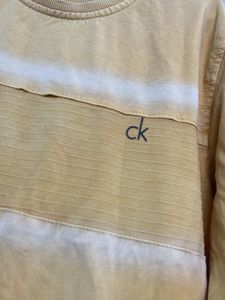 Sunny Yellow CK Sweatshirt for men