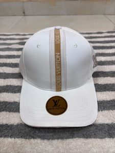 Louis Vuitton Premium Unisex White Baseball Cap