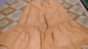 Nude Sharara Set with Dupatta