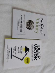Deep Work The Psychology Of Money Combo 2