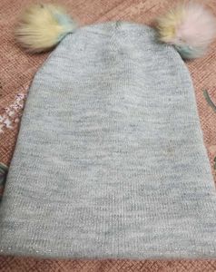 Cute Pom-Pom Cap