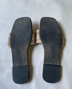 Elegant Beige Slides