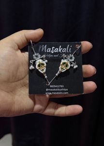 Masakali Tribal Earrings cuffs each