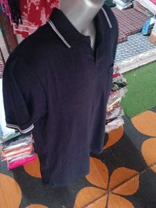 Men's Dark Blue Polo T-Shirt