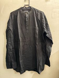 Black Men's Kurta