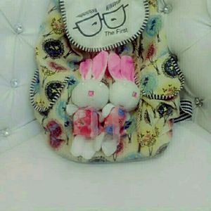 📢 Price Drop Fancy Cute Backpack With Two Tiny