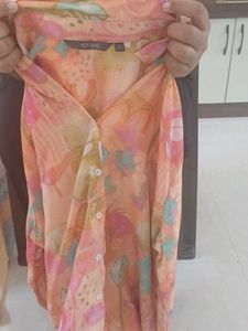 Women's Printed Kurta set with pant
