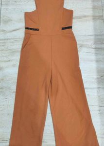 Chic Orange /browish/Tan colour Jumpsuit