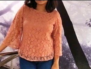 💥SALE🤩SASSAFRAS Lace Top