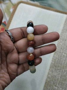 Multi Gemstone Crystal Unisex Bracelet