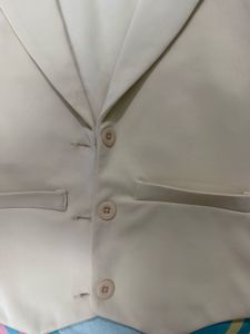 Classic Cream Vest for women