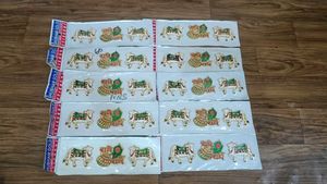 Shubham Gold Stickers - Cow & Divine Art