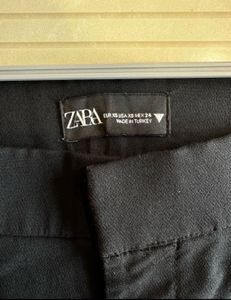 Flared Black Trousers