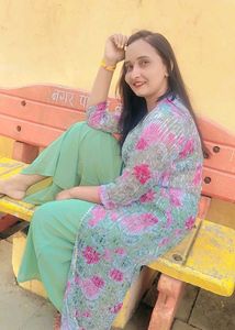 Elegant Sequined Kurta Set