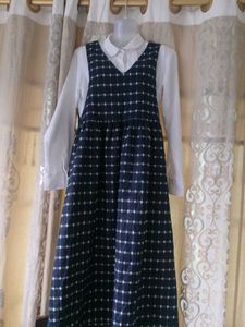 Korean Chic Plaid Pinafore Ulzzang dress