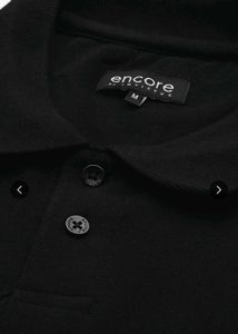 Classic Black Men's Polo T-Shirt