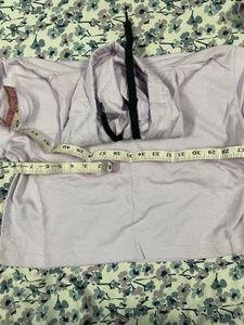 Lavender Cropped Hoodie
