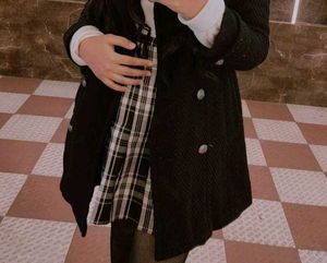 mini check skirt