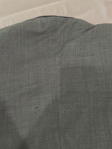 Men's Charcoal Grey Blazer- Padded shoulder
