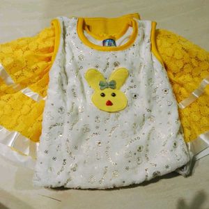 Adorable Bunny Dress for Girls