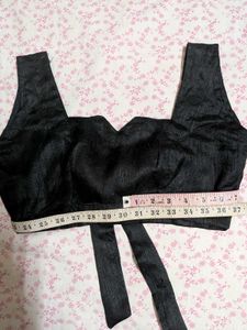 Chic Black Bow Blouse