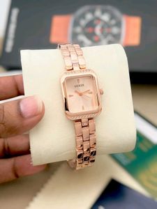 Elegant Gold Tone Guess Watch