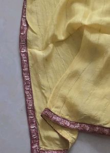 Elegant Yellow Kurta Set with Dupatta