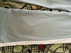 Light Blue Wide Leg Track Pants