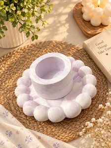T light holder with bubble coaster