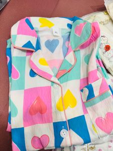 2 pcs set nightsuit