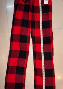 Red &amp; Black Plaid Pajama Pants