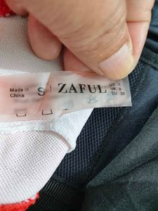 ZAFUL Premium Ribbed Coral Crop Bralette / Bikini