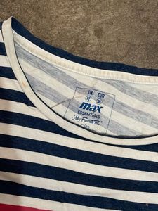 Striped #FEMME Tastic T-Shirt